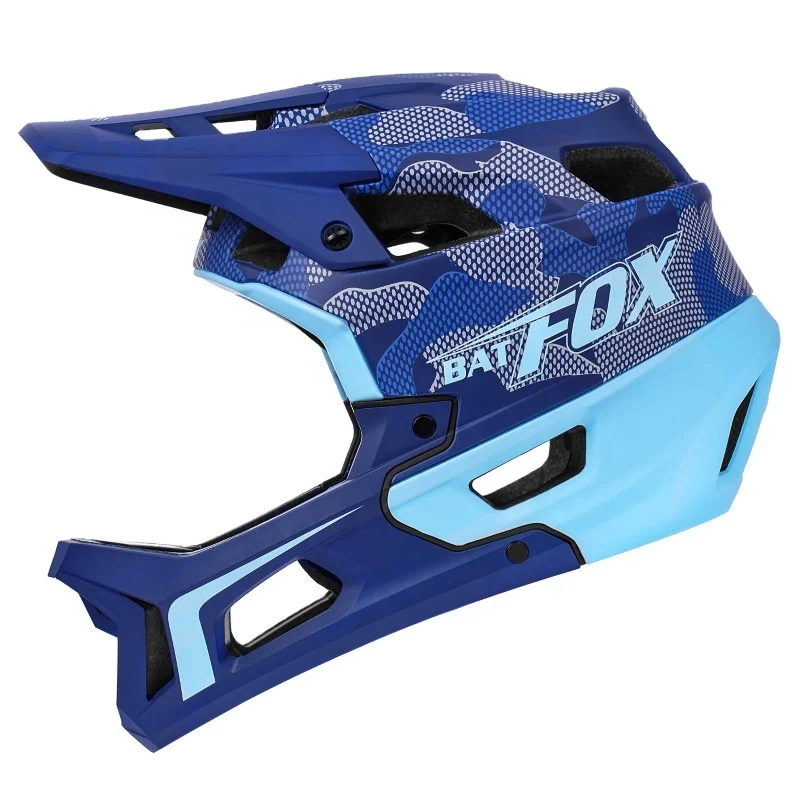 RTS 2023 batfox new mtb downhill safety helmet in-mold bmx bicycle full face helmet Adult Bike Helmet Bicycle Accessories