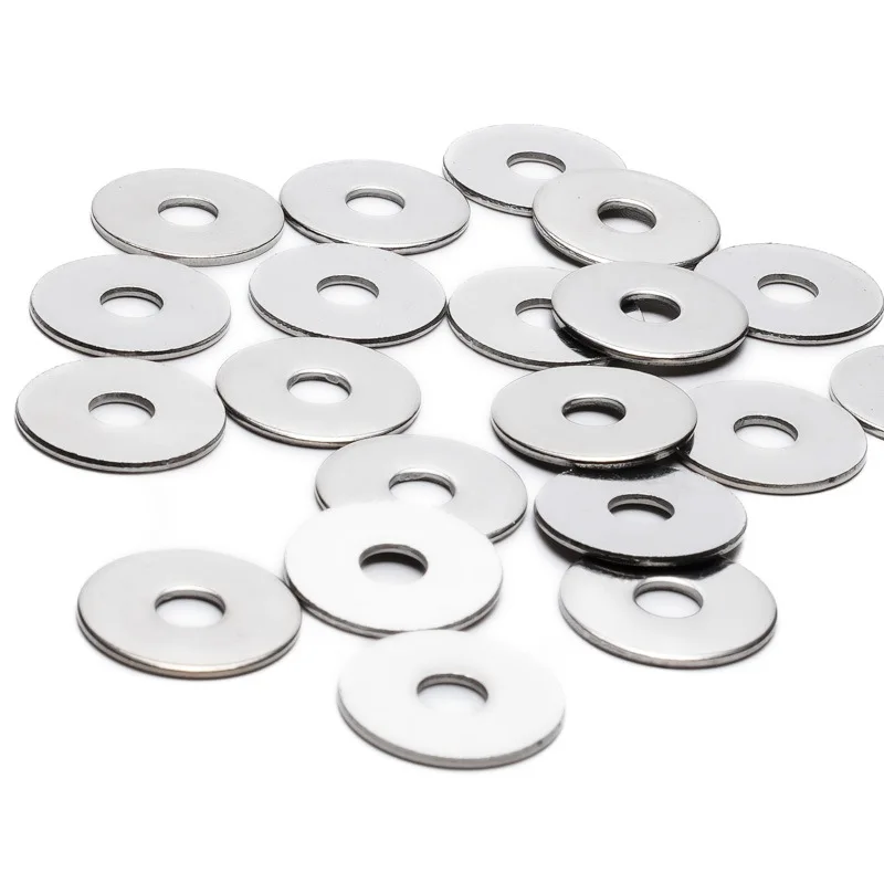 Best Selling M5 M6 M8 M10 Stainless Steel 304 316 DIN125 Flat Washers Galvanized and Ordinary Spring Washers Manufacturer