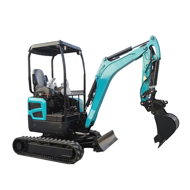 Pilot operation CE EPA 2000kg mini excavators 2ton mini excavators low price garden farm tools hydraulic excavator digger
