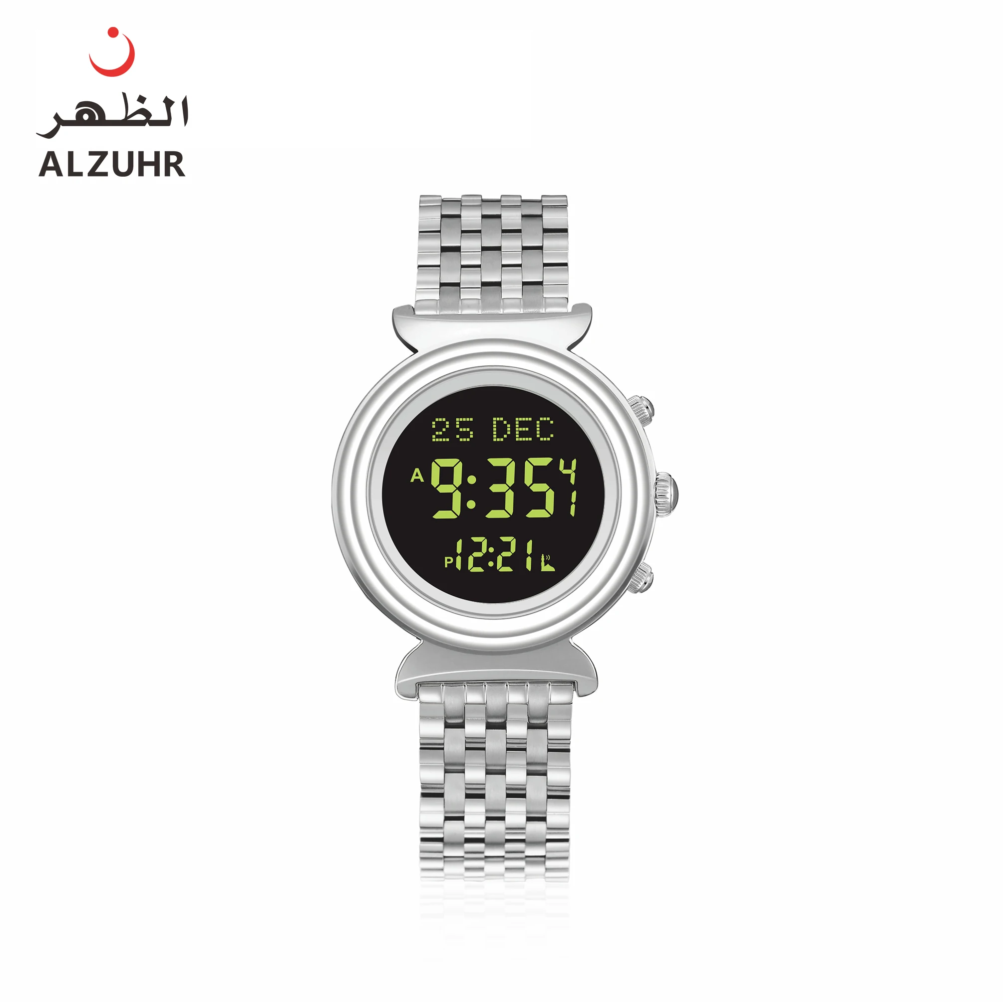 Hot Sale High Quality Azan Watch Al Harameen Kol Saati For Muslim Formal Occasions