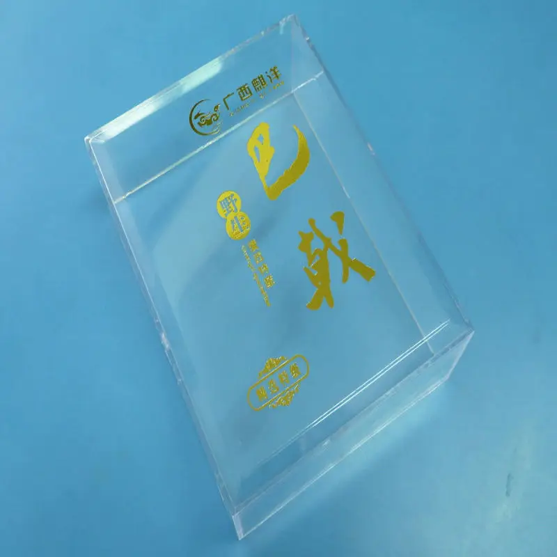 Custom Printing Plastic Boxes Clear PET Packaging Box Plastic Box for electronic