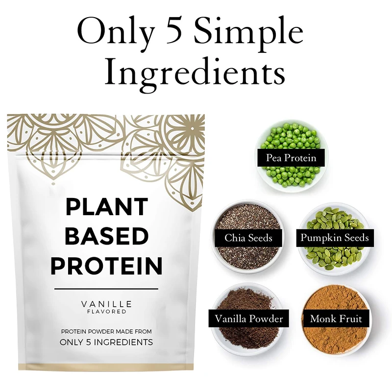 Energy 100% sports nutrition protein bodybuilding supplement plant based Protein Powder