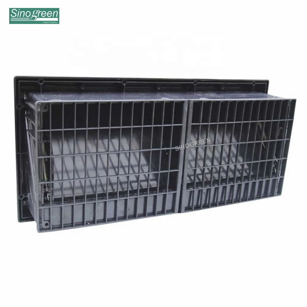 SinoGreen воздуховод для птицефабрик, моторизованный настенный вытяжной затвор