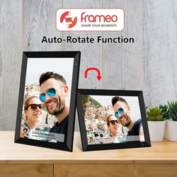 Frameo APP Digital Photo Picture Frame 10 inch Touch IPS Screen 16GB Easy Operation WiFi Could photo frame