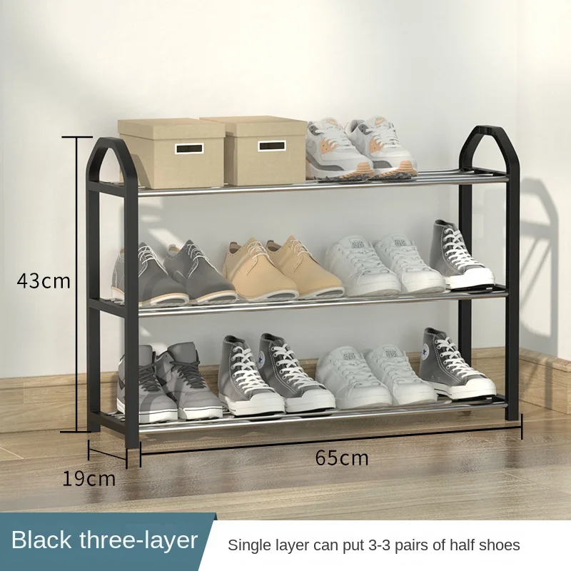Household Shoes Cabinet Rack Shoe Rack for Living Room Multi-layer Assembly Shoe Dormitory Combination Economical Storage Rack