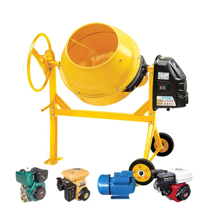 Jcb Size Mauritius Balloon Compressor Pto 600l Pan Concrete Mixer With Tilt Pan