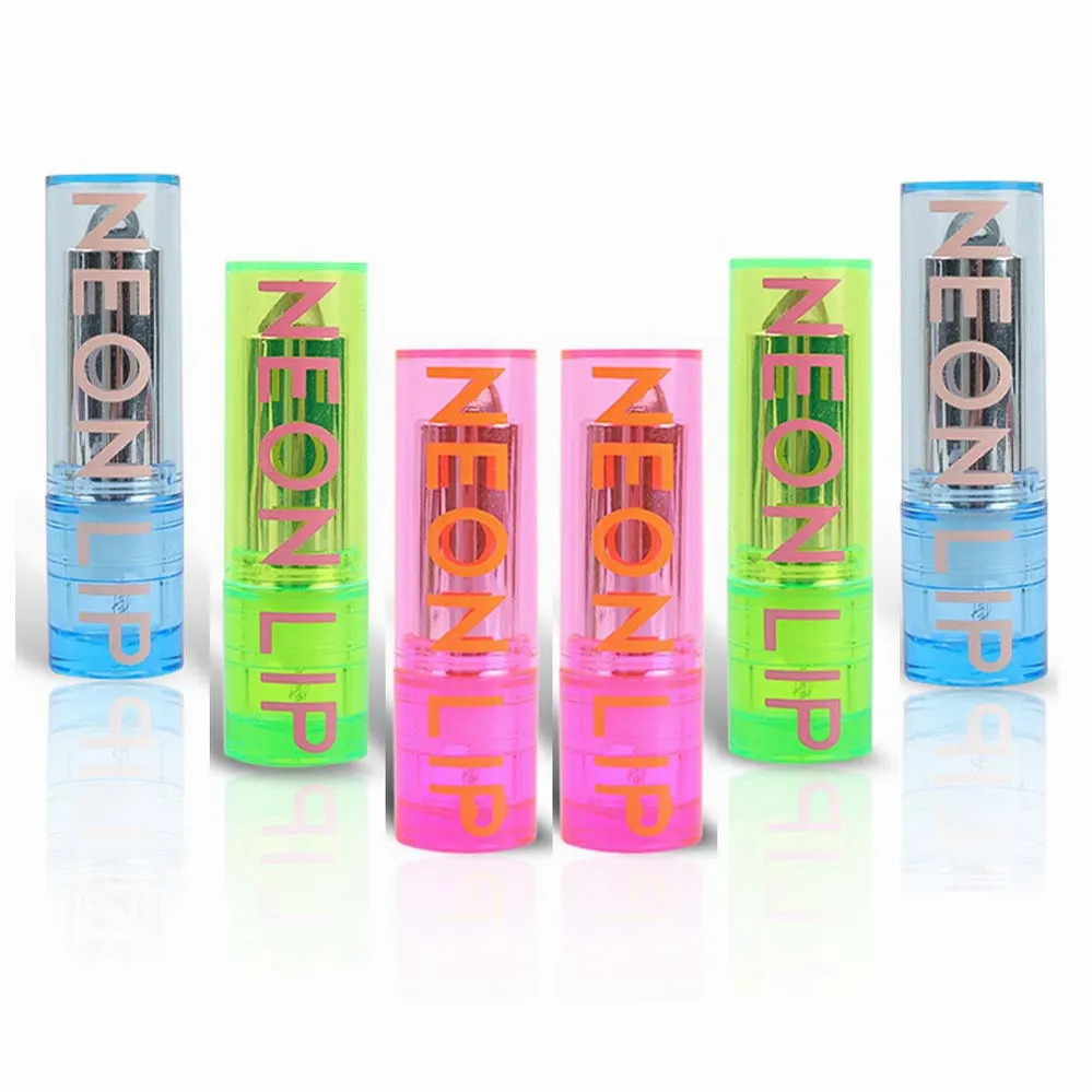 Nouruishes Neon Lip Creamy Honey Crystal Vegan Color Lip Balm Filling with Honey Stick Bulk Child Resistant Flavored Lip Balm