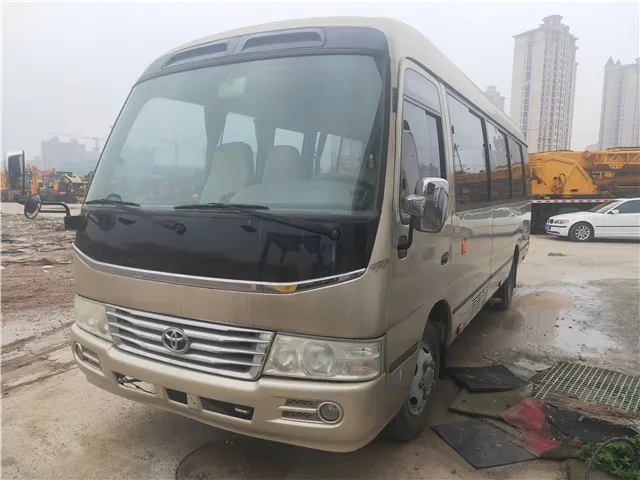 Low price toyota coaster bus used city bus