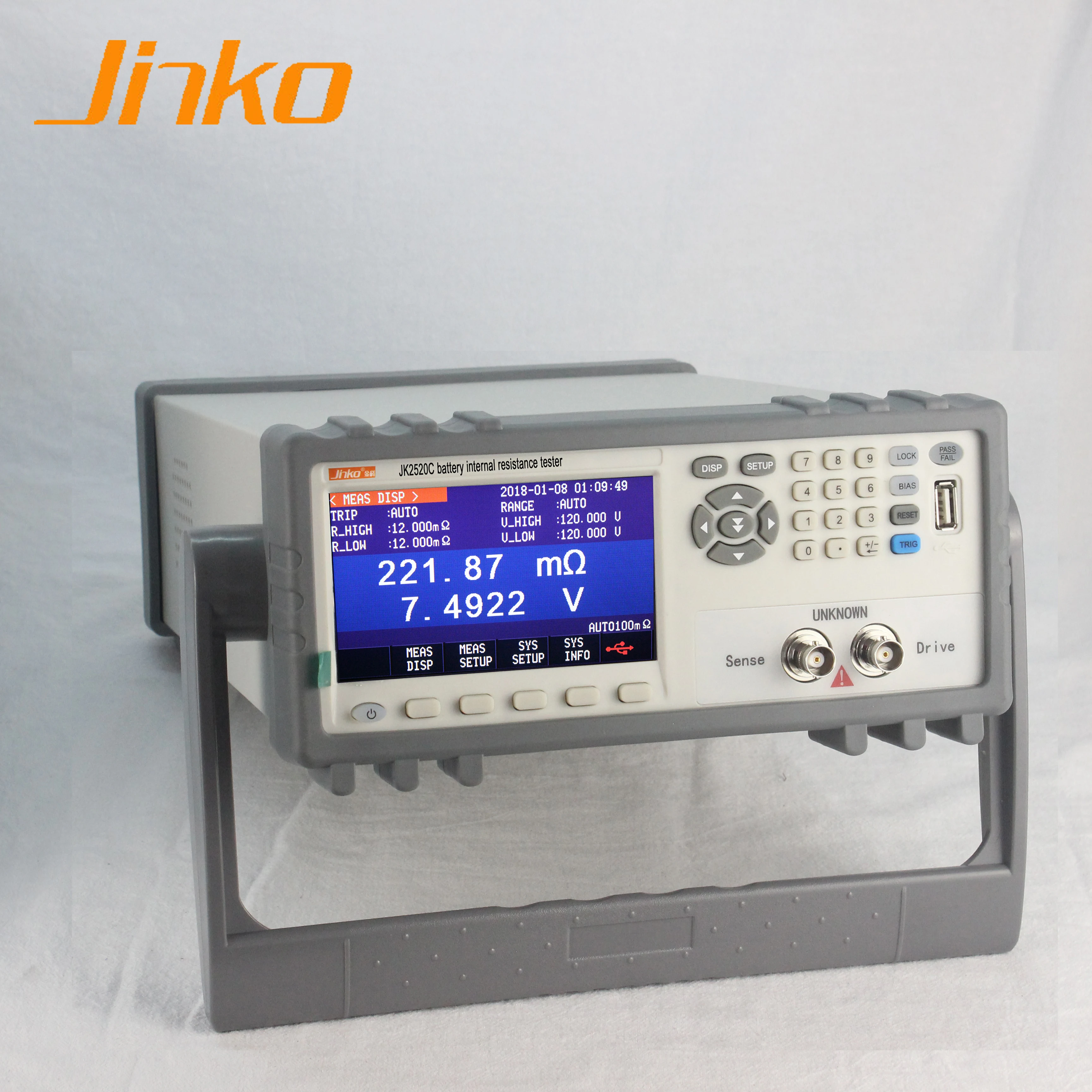  Jinko горячая Распродажа JK2520C ом тестер батареи внутреннего сопротивления с супер конденсатором ESR функция