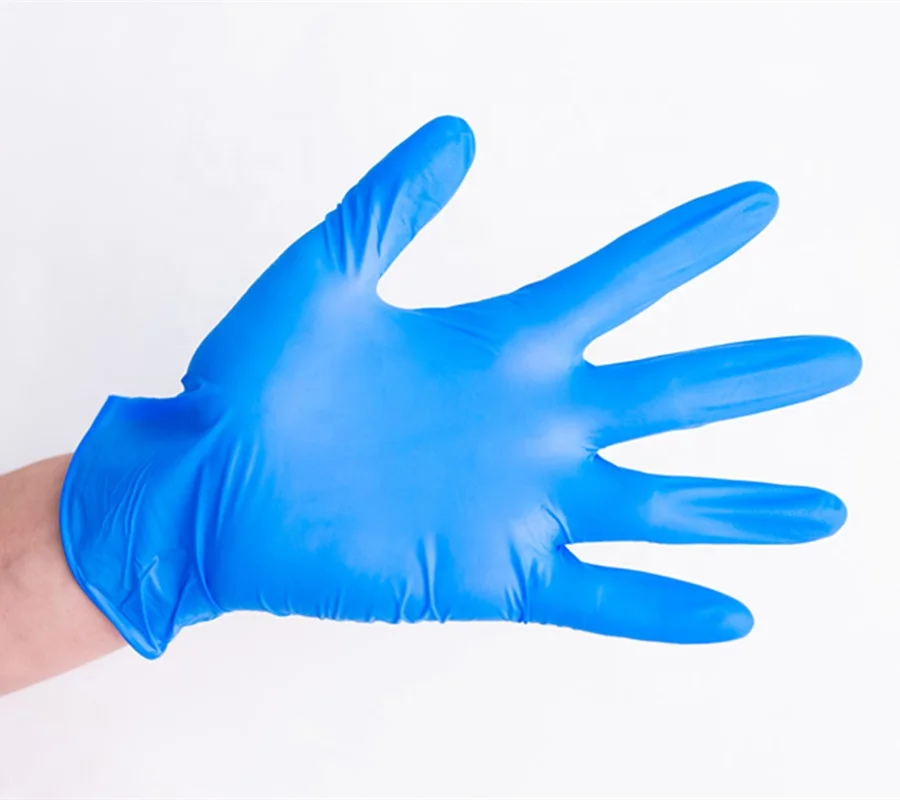 Powder Free Examination Medical Nitrile Gloves Manufacture EN455