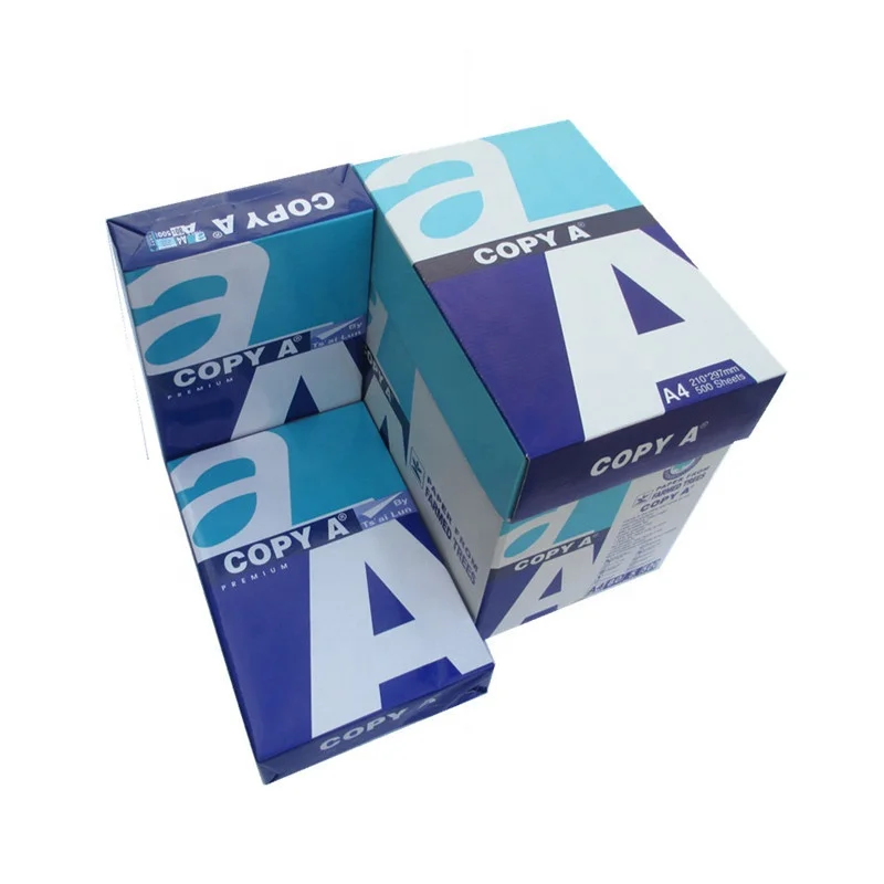 100% Wood Pulp Double A4 Copy Paper 80gsm 75gsm 70gsm  from China