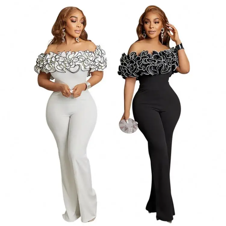 2024 Hot Selling Clothing Sleeveless Womens Jumpsuit Playsuits Trousers Ladies Jumpsuit