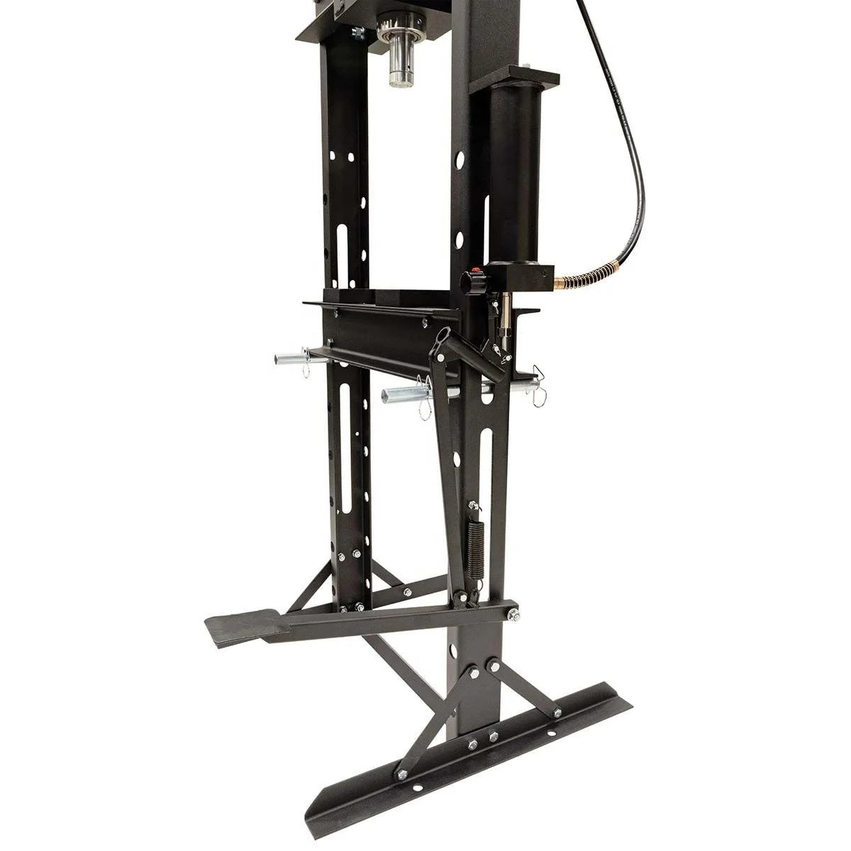 20T Hydraulic Shop Press Workshop Air Pneumatic Shop Press with Gauge and Foot Pedal