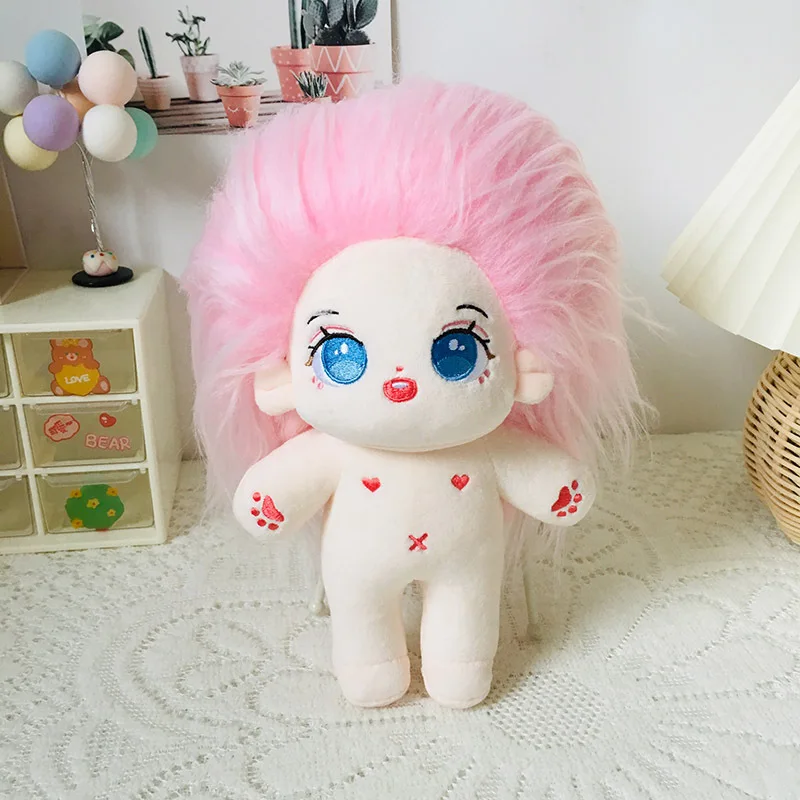 Custom new cotton baby clothes plush set can be removed without attributes cotton doll star doll