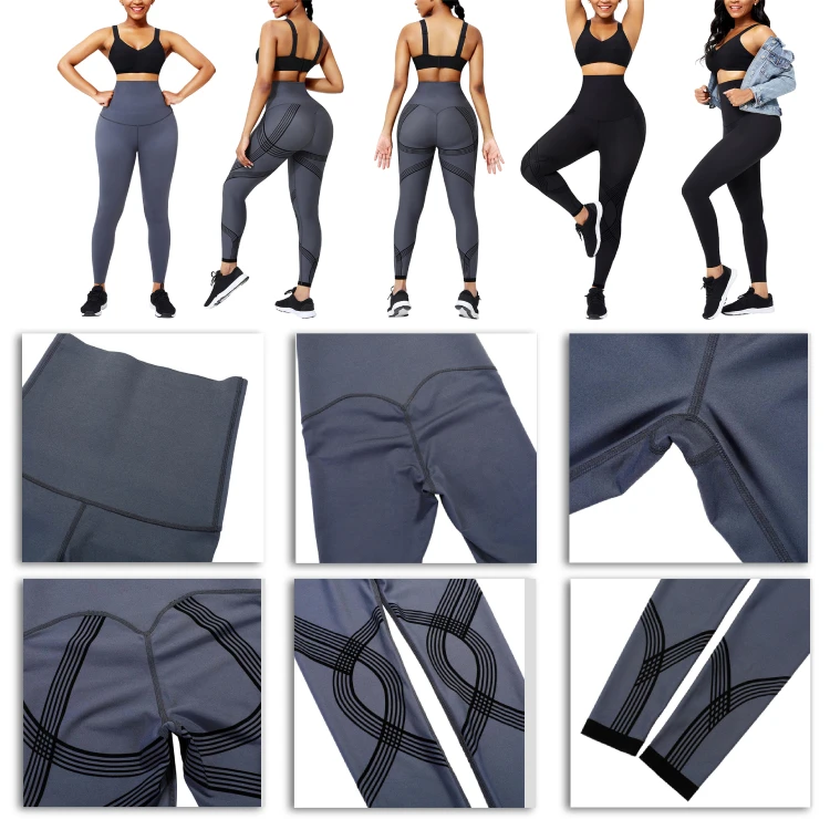 Hexin Shapewear Verified Pro HEXIN Corset Secret Seamless Yoga Pants High Waist Slimming Body Shaper Control Panties Sport Leggings Women Workout Shapewear Tights