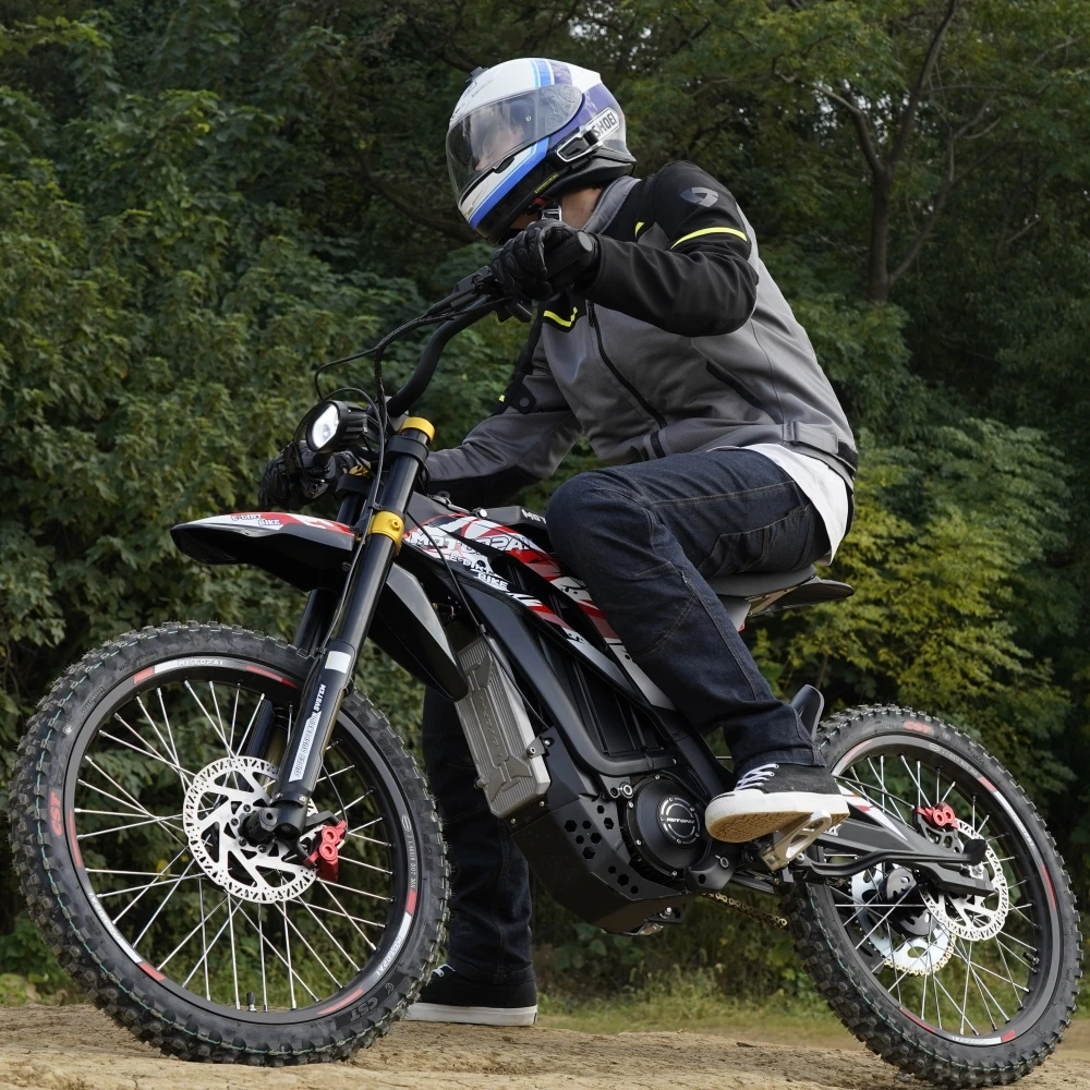 2024 NEW 60V 40AH Light Bee X LBX Off Road 6KW 60V 6000 Watts Powerful Electric Dirt Bike For Adults