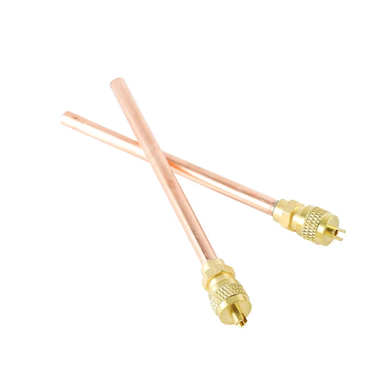 Air conditioner spare parts charging pin valve refrigerator copper access valve