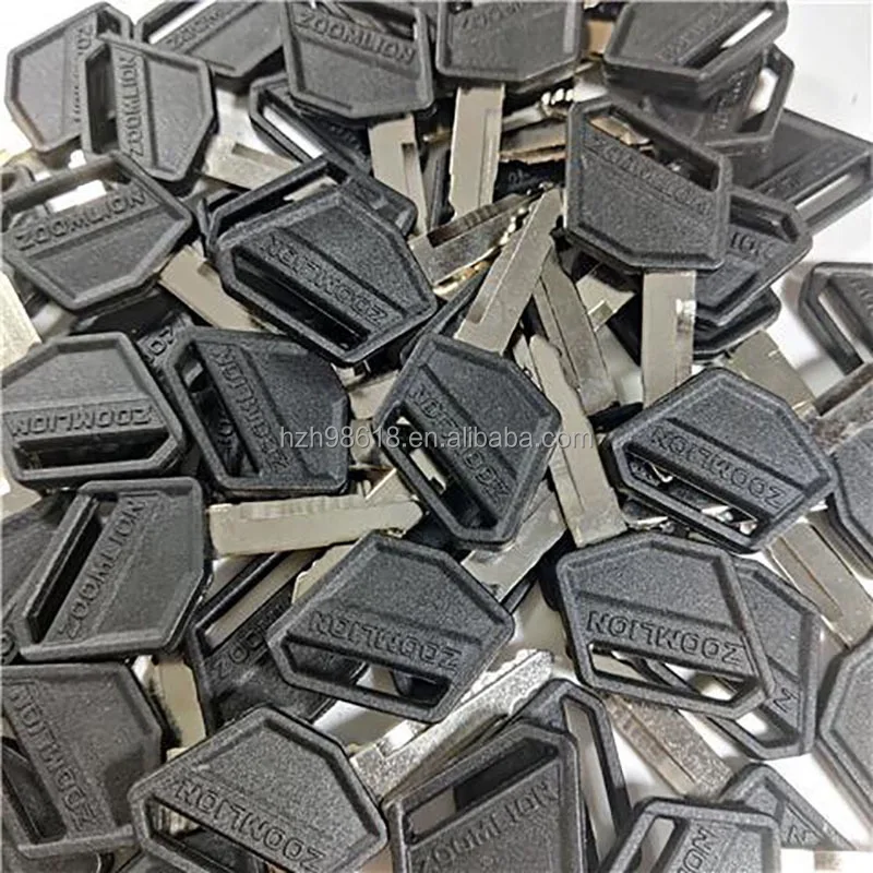 China Factory Construction Machinery Parts Spare Parts Excavator Ignition Key for Zoomlion