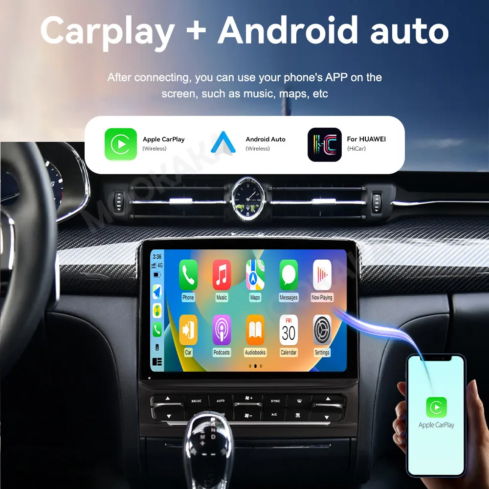 9 Inch Car Radio For Maserati Quattroporte 2016-2020 CarPlay Car Multimedia Player GPS Navigation Car Stereo Head Unit