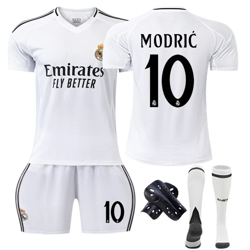 24 25 Fans Jersey Club Home Away Kids Soccer Jersey Football Jersey Designer High Quality Man 100% Polyester Soccer Wear