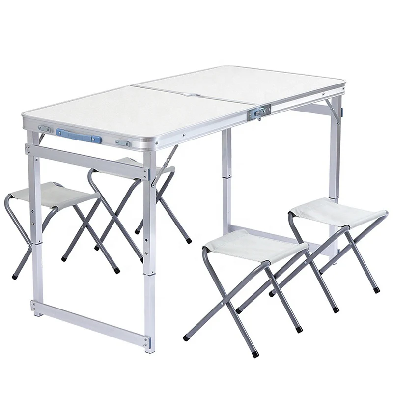 Уличная мебель, складной алюминиевый стол для кемпинга