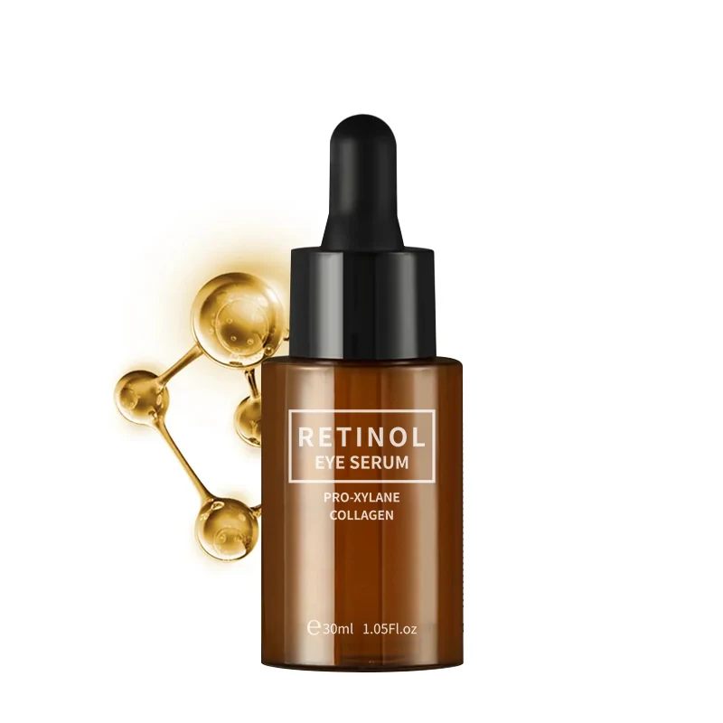 Free sample niacinamide hyaluronic acid retinol serum instant lift anti aging eye serum for face eyes and neck