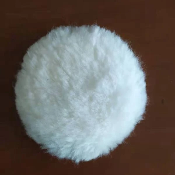 3' Lambs Wool Polishing Pad with Real Lamb Skin Base