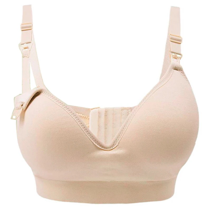 Hot Selling Soft Big Size Wireless Seamless Maternity Nursing Bra