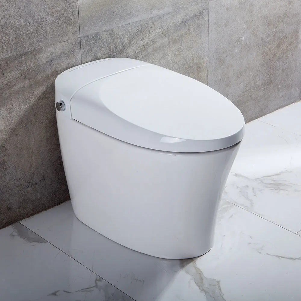TEJJER Auto flush smart sensor wc toilet bowl with bidet toilet
