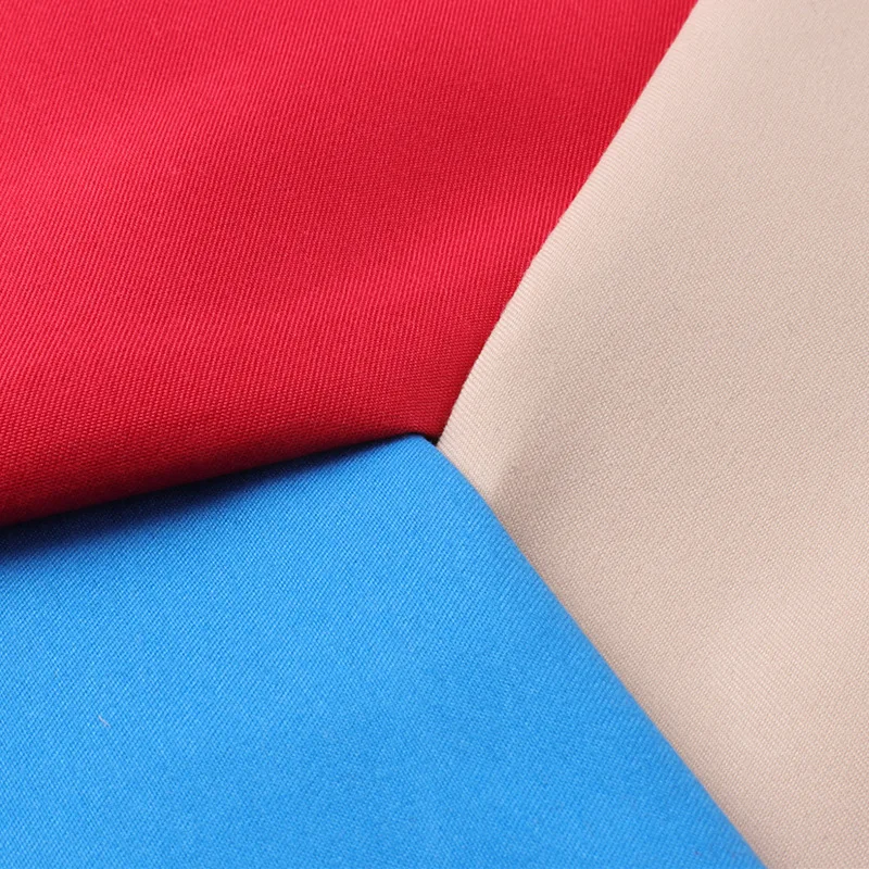 Multi color 100% polyester lining micro fiber microfiber peach skin plain dyed fabric