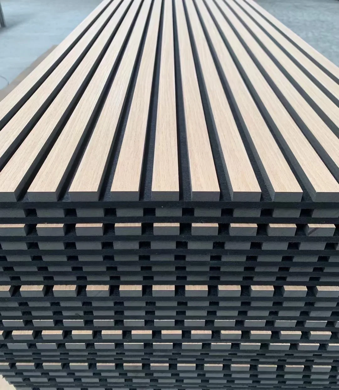 Akupanel Acoustic Slat Panel Wood Akustik Panel Wood Modern Interior Sound Proof Wall Decoration Acoustic Wall Panels