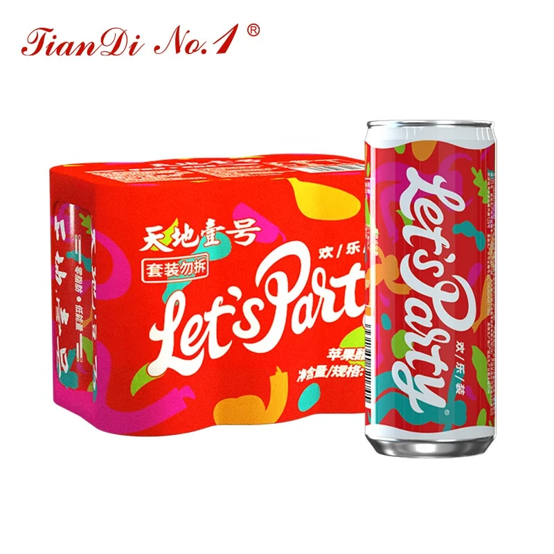 New beverage270cl *12pcs Canned apple cider vinegar sofr drinks for sale