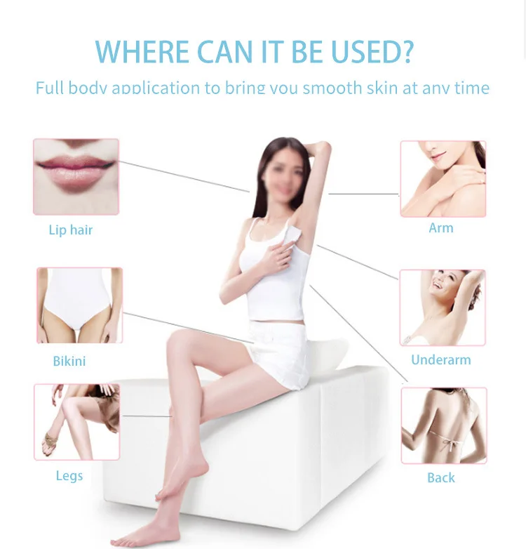  Rechargeable Wet and Dry Painless Womens Shaver Body Hair Remover for Legs Underarms Trimmer Cordless Waterproof electric