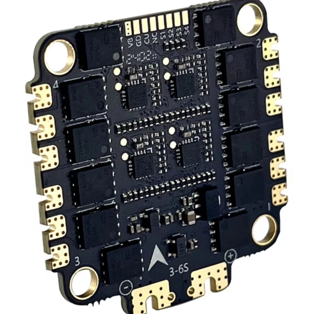 Китайский заказ DIY 4 в 1 ESC 50A 8-битный гальванометр 3-6S 30 отверстия FPV аксессуары для дрона