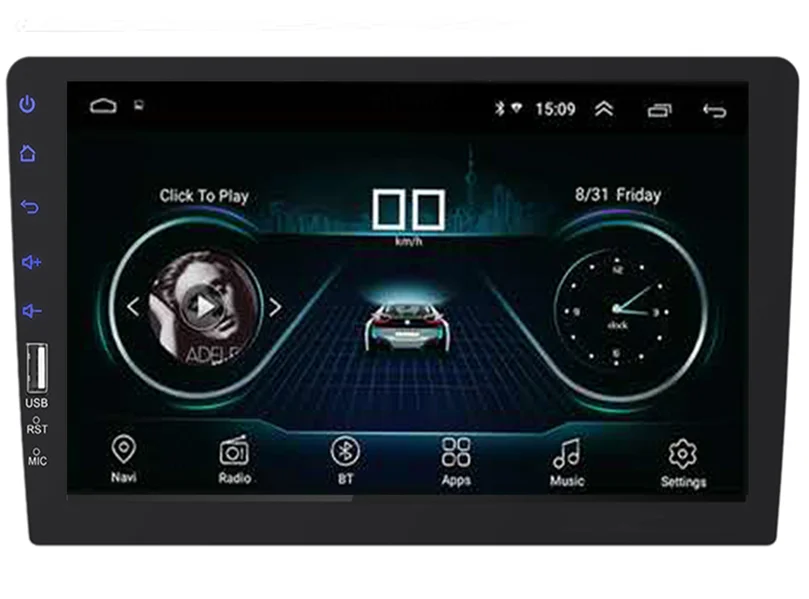 7/9/10 Android 9.0 Car DVD Player MP5 gps navigation 2 din Auto radio Multimedia Touch Screen Audio Stereo universal deckless