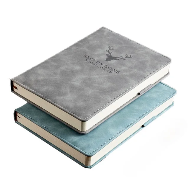 Блокнот А5 из супер толстой искусственной кожи на 360 страниц, винтажный бумажный ретро-блокнот для бизнеса, офиса, дневник, школьные Канцтовары