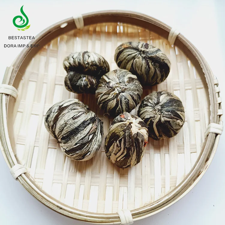 Wholesale Fresh Loose Tea Natural  Marigold Blooming Tea Flowering Tea Balls