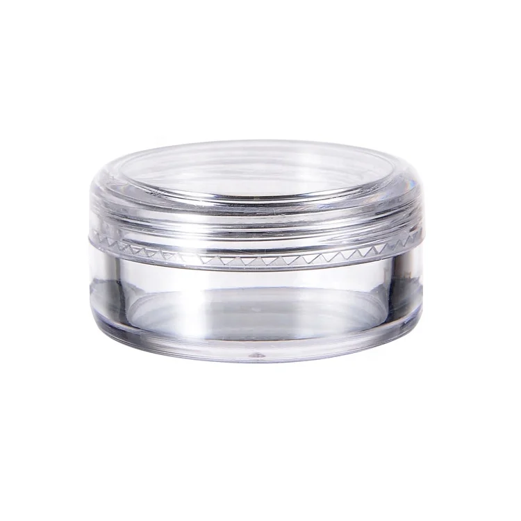 5g Portable Plastic Cosmetic Empty Jars  Bottles Eyeshadow Makeup Cream Lip Balm Container Pots