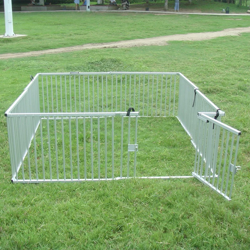Deluxe 8 Panel  Aluminum Pet Playpen