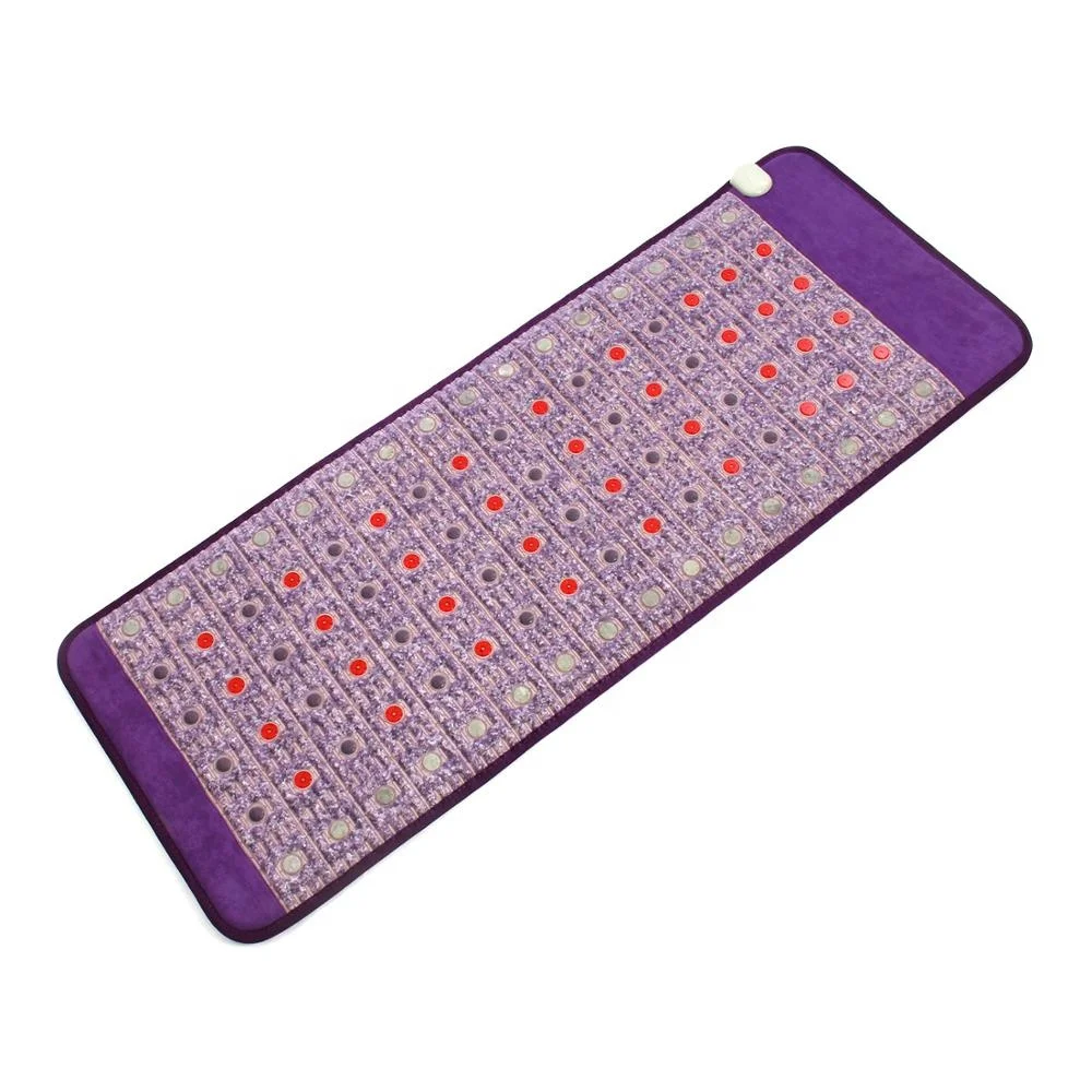 Медицинский матрас Sleep Well PEMF Photon с дальним инфракрасным излучением, лечебные товары для массажа, Нефритовый турмалиновый матрас с кристаллами и аметистом