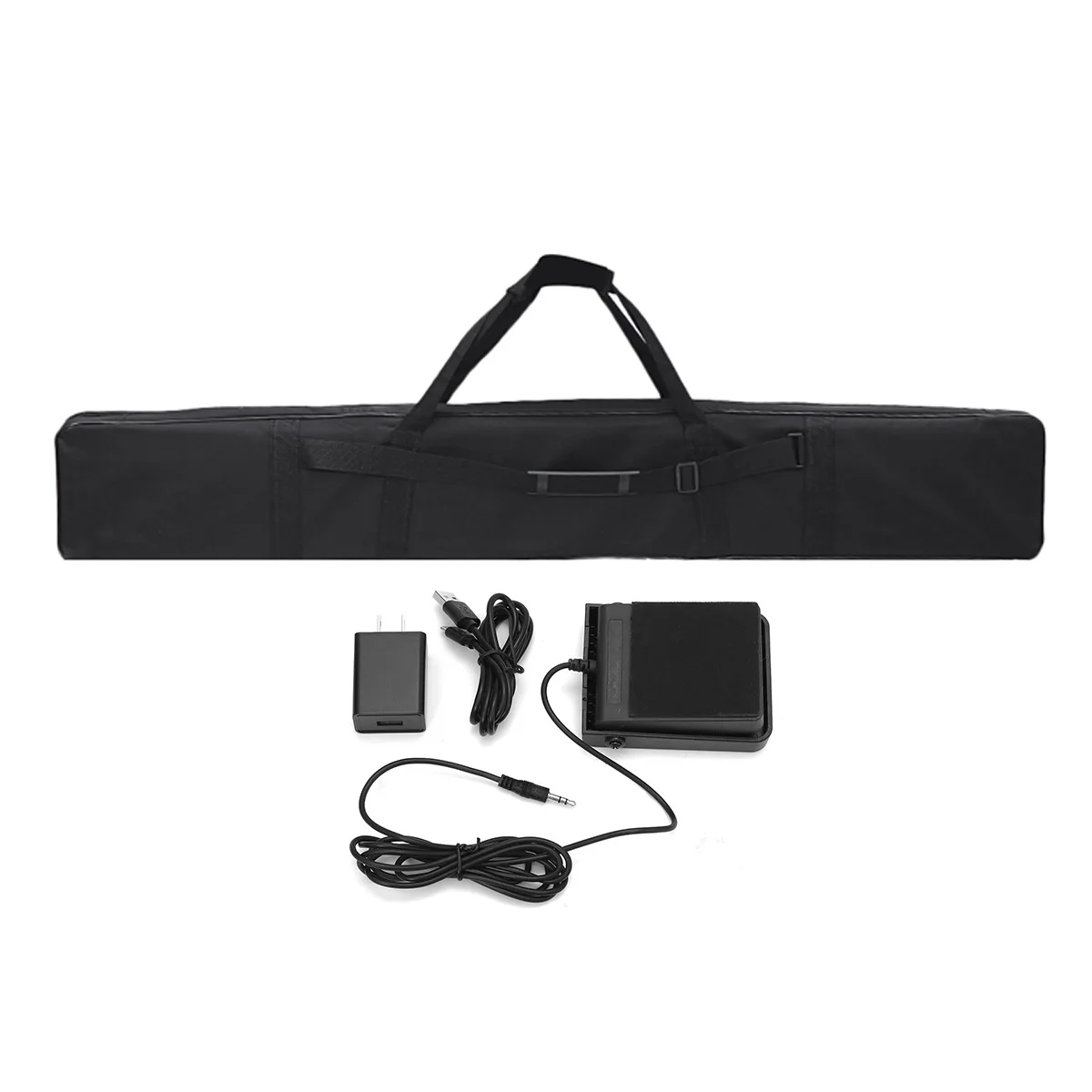 Portable Piano 88 Key Electronic Piano Thickened Hand Roll Folding Electronic Piano Bluetooth MIDI Keyboard Bluetooth Charging