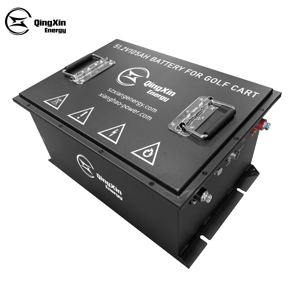 graphene golf cart battery 48v 100ah golf cart battery 51.2 volt 72ah electric golf cart battery pack