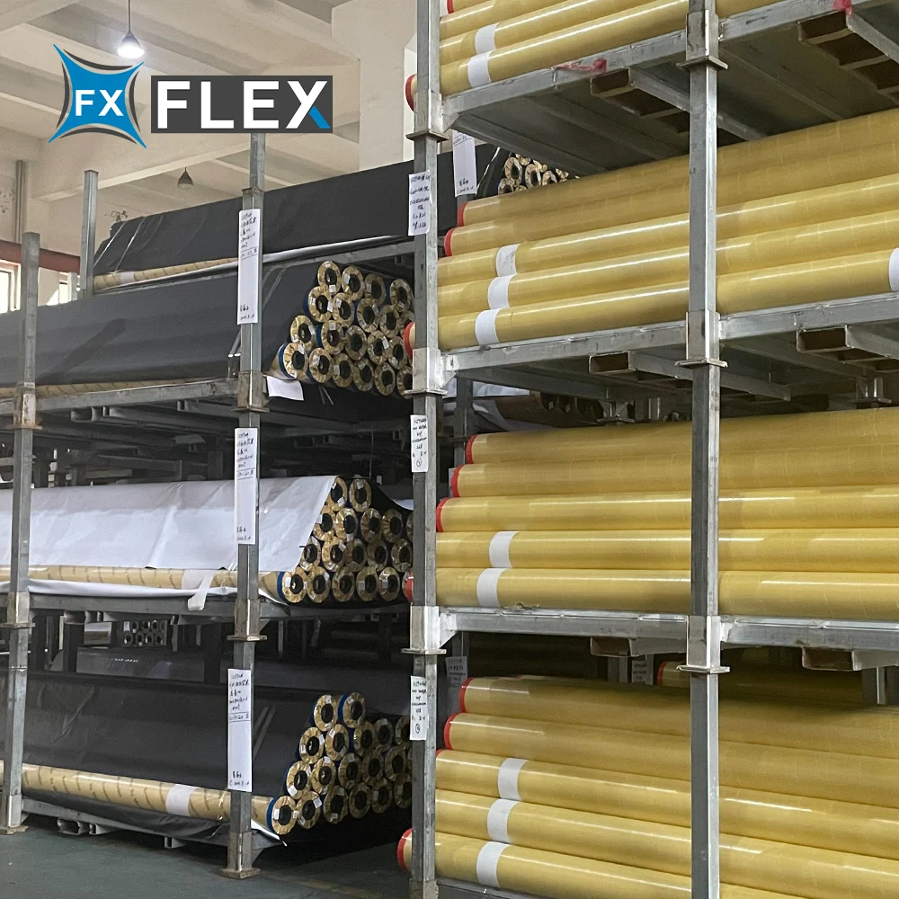 FLFX ODM/OEM 5.1M Poster Material Banner Backlit Frontlit PVC Flex Banner Roll