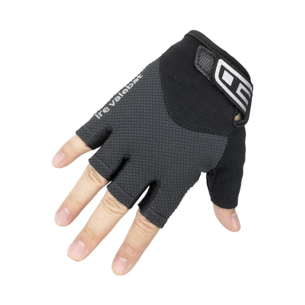 Outdoor Riding Anti Slip Sports Half Finger Cycling Gloves with Shock-Absorbing Pad