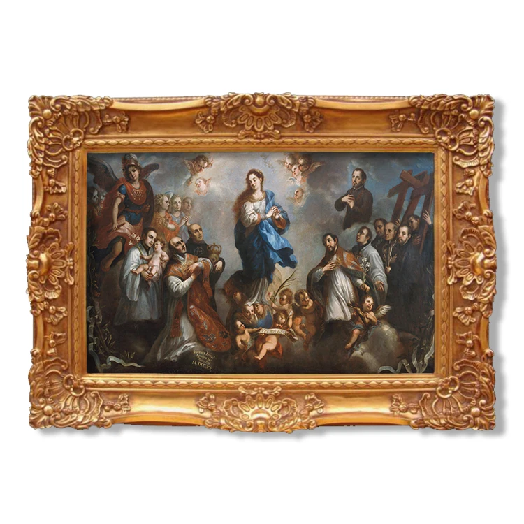 100% hand-painted large-size oil painting reproductions of classical famous paintings