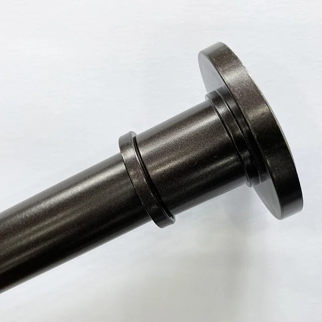 HB QITERI- Industrial Shower Curtain Rod - Never Rust Non-SlipStainless Steel, Brushed Nickel For bathroom