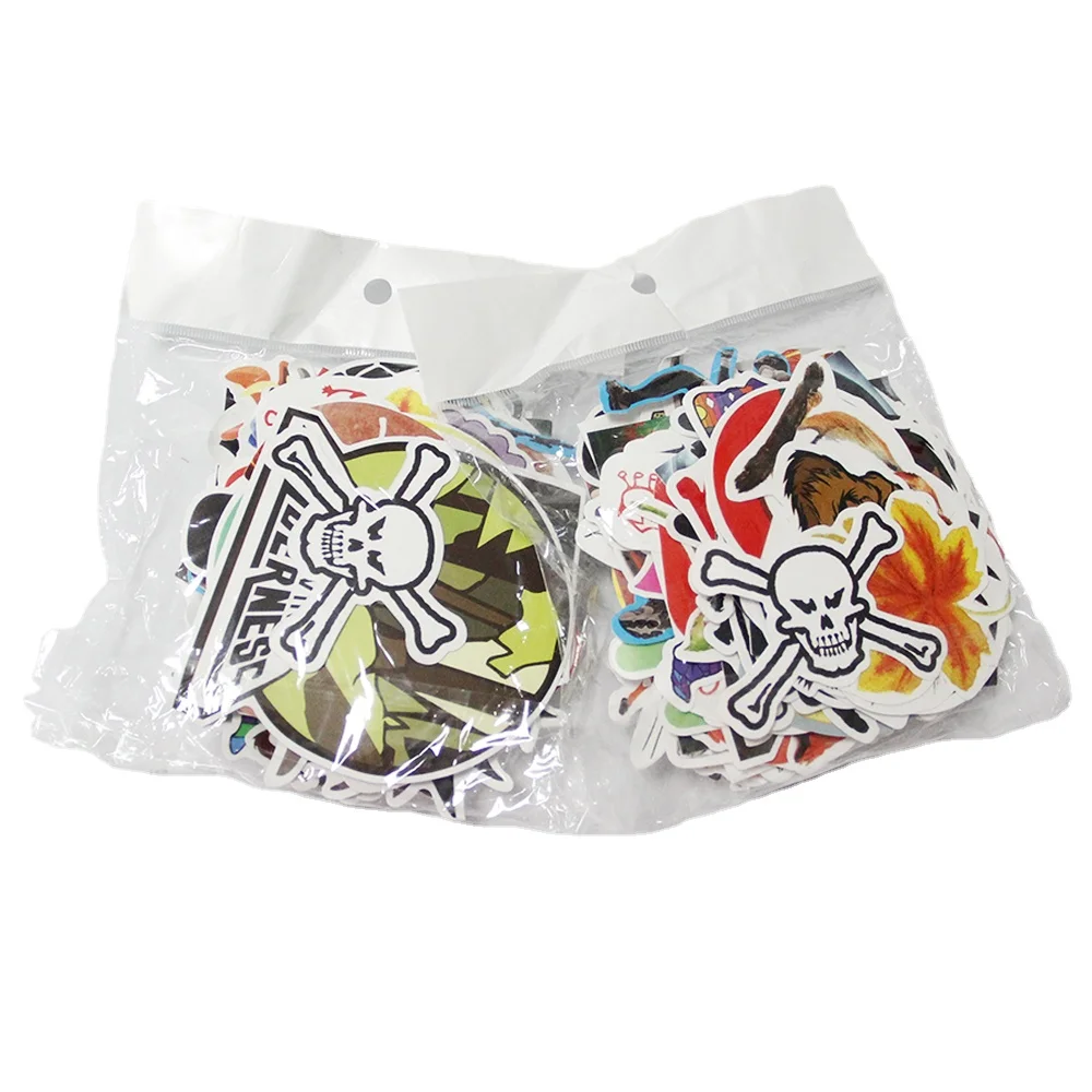 High quality Custom printed label Car decorative Logo sticker pack Custom stickers & decal