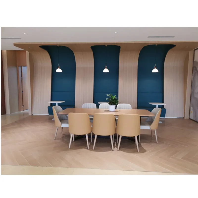 Hot Sale Office Desk Meeting Room Boardroom Negotiation Conference Room Table 10 Person Meeting Desk