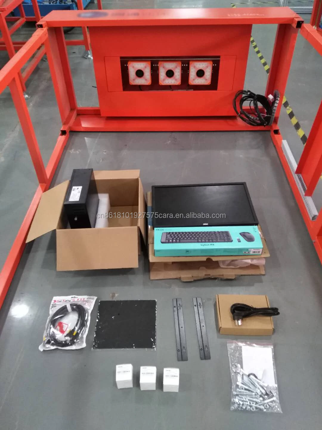 Barcode Scanner 3d Scanner On The Conveyor Package Scanner Conveyor Scanning Machine
