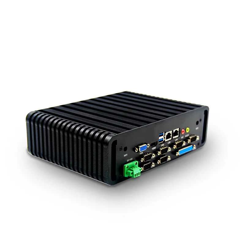 J1800 J1900 J2900 10COM 2LAN 8USB безвентиляторный пыленепроницаемый X86 встроенный мини-ПК панель